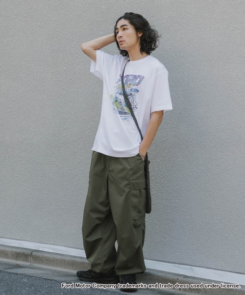 GOOD ROCK SPEED(グッドロックスピード)の「GOOD ROCK SPEED/グッドロックスピード FORD Tshirts Tシャツ メンズ 秋物 秋服 2026年秋冬(Tシャツ/カットソー・メンズ・ホワイト・M/L/XL)」の12枚目の写真