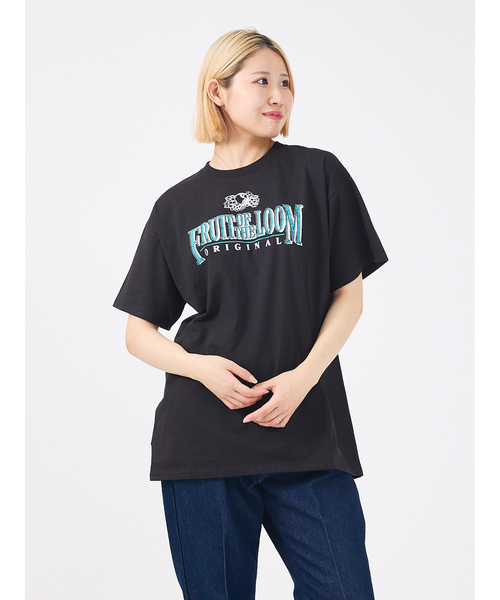 ABAHOUSE（アバハウス）の「【FRUIT OF THE LOOM/フルーツ オブ ザ ルーム】 classic logoTシャツ/vintage logoプリント/【WEB限定】（Tシャツ/カットソー・メンズ・ホワイト系その他/ブラック系その他/グレー系その他/ホワイト系その他2/ブラック系その他2/グレー系その他2・M/L/XL）」の5枚目の写真