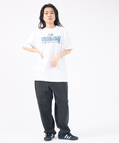 ABAHOUSE（アバハウス）の「【FRUIT OF THE LOOM/フルーツ オブ ザ ルーム】 classic logoTシャツ/vintage logoプリント/【WEB限定】（Tシャツ/カットソー・メンズ・ホワイト系その他/ブラック系その他/グレー系その他/ホワイト系その他2/ブラック系その他2/グレー系その他2・M/L/XL）」の11枚目の写真