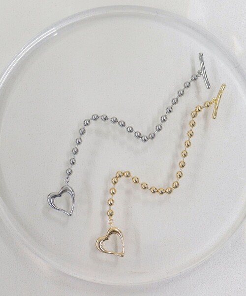 fredy emue（フレディエミュ）の「ハートマンテルボールチェーンブレス（ブレスレット・レディース・ゴールド/シルバー・FREE）」の6枚目の写真
