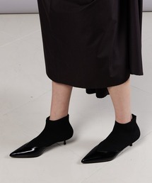 DOUBLE STANDARD CLOTHING | ニットショートブーツ(ブーツ)