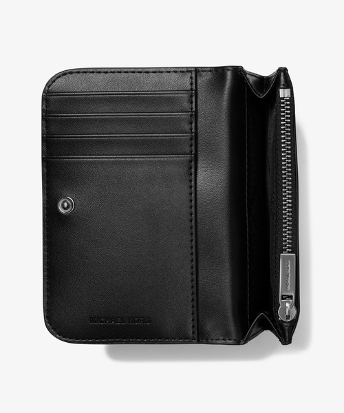 MICHAEL KORS(マイケルコース)の「HUDSON ペブルレザー カード コインケース(カードケース・メンズ・ブラック・FREE)」の2枚目の写真
