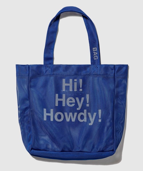 AMERICAN RAG CIE（アメリカンラグシー）の「【AMERICAN RAG CIE】メッシュショッピングバッグ（エコバッグ/サブバッグ・レディース・ブラック/ブルー/ホワイト・FREE）」の3枚目の写真