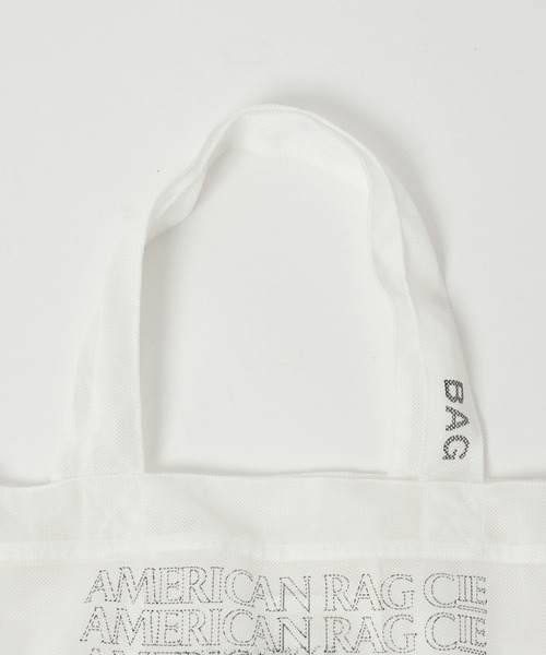 AMERICAN RAG CIE（アメリカンラグシー）の「【AMERICAN RAG CIE】メッシュショッピングバッグ（エコバッグ/サブバッグ・レディース・ブラック/ブルー/ホワイト・FREE）」の13枚目の写真