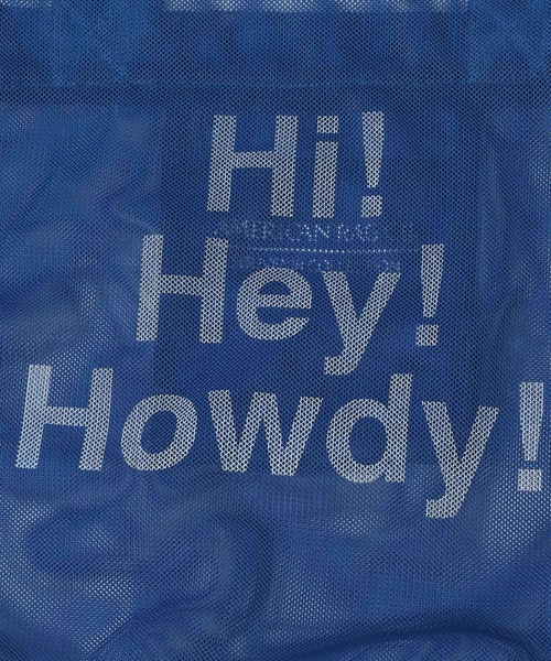 AMERICAN RAG CIE（アメリカンラグシー）の「【AMERICAN RAG CIE】メッシュショッピングバッグ（エコバッグ/サブバッグ・レディース・ブラック/ブルー/ホワイト・FREE）」の17枚目の写真