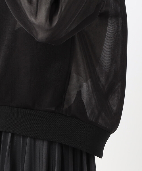 COMME CA（コムサ）の「シアーダンボール パーカ（パーカー・レディース・ブラック・9号）」の12枚目の写真