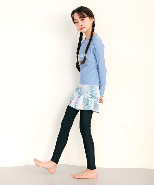 devirock 子供服 5分丈天使のレギンスキッズ ベビー 女の子 靴下