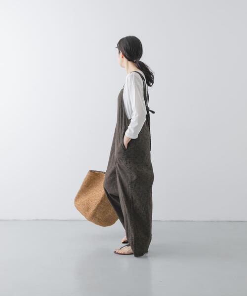 かぐれ（カグレ）の「リバティプリントサロペット（サロペット