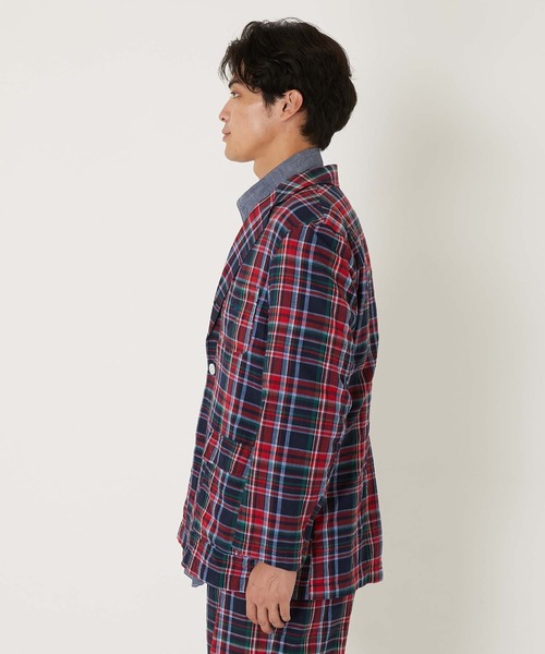 セットアップ】Brooks Brothers 別注 マドラスチェック ジャケット