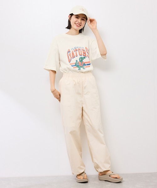 DISCUS ATHLETIC(ディスカス アスレチック)の「【DISCUS ATHLETIC/ディスカスアスレチック】オーバーサイズU.S.カレッジTシャツ(Tシャツ/カットソー・レディース・チャコールグレー/ホワイト系その他2/ホワイト/ネイビー・38)」の11枚目の写真