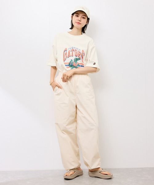 DISCUS ATHLETIC(ディスカス アスレチック)の「【DISCUS ATHLETIC/ディスカスアスレチック】オーバーサイズU.S.カレッジTシャツ(Tシャツ/カットソー・レディース・チャコールグレー/ホワイト系その他2/ホワイト/ネイビー・38)」の13枚目の写真