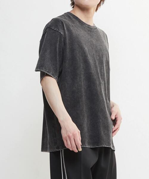 CONVERSE TOKYO（コンバーストウキョウ）の「CHEMICAL WASH STAR★PATCH TEE（Tシャツ/カットソー・メンズ・スミクロ/パープル/ピンク・SMALL/MEDIUM）」の5枚目の写真