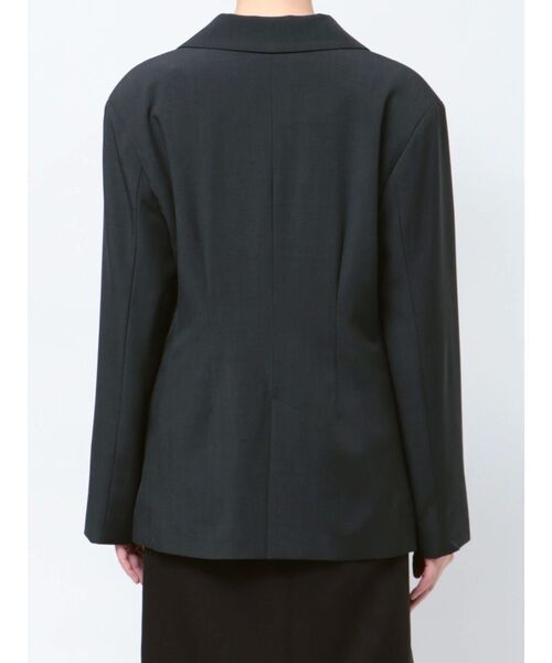 LAGUNAMOON(ラグナムーン)の「【追加生産】LADYスタンダードジャケット 結婚式 お呼ばれ(テーラードジャケット・レディース・チャコールグレー/ベージュ・FREE)」の12枚目の写真