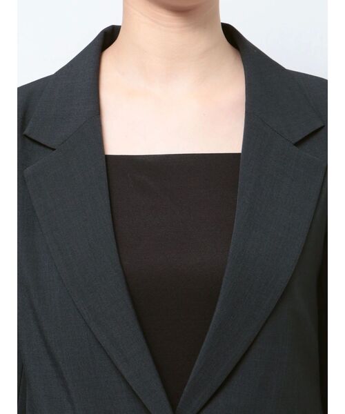 LAGUNAMOON(ラグナムーン)の「【追加生産】LADYスタンダードジャケット 結婚式 お呼ばれ(テーラードジャケット・レディース・チャコールグレー/ベージュ・FREE)」の13枚目の写真