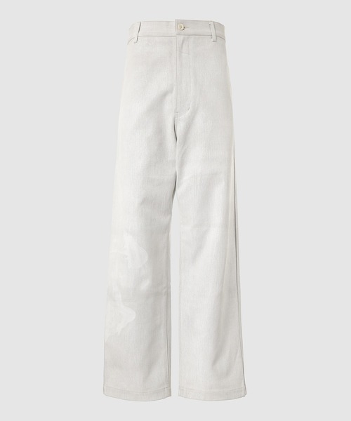 BLEACH WHITE DENIM PANTS