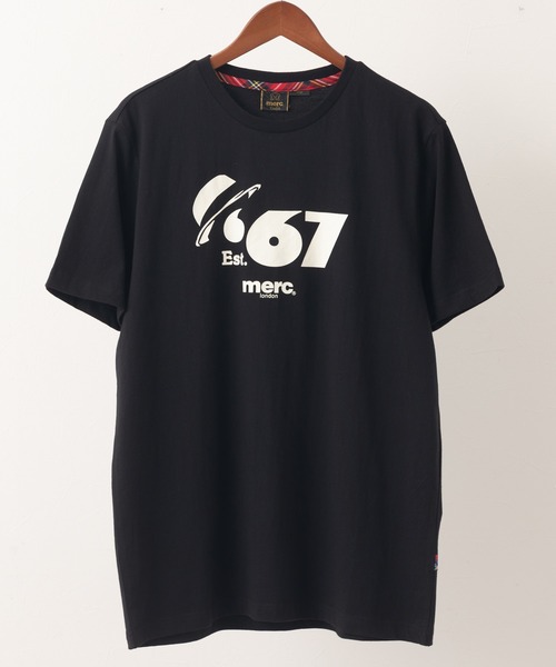 merc london(メルクロンドン)の「Merc London メルクロンドン 67グラフィックプリントTシャツ(Tシャツ/カットソー・メンズ・ブラック・MEDIUM/LARGE)」の4枚目の写真