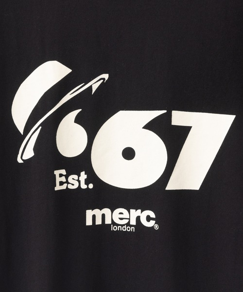 merc london(メルクロンドン)の「Merc London メルクロンドン 67グラフィックプリントTシャツ(Tシャツ/カットソー・メンズ・ブラック・MEDIUM/LARGE)」の7枚目の写真