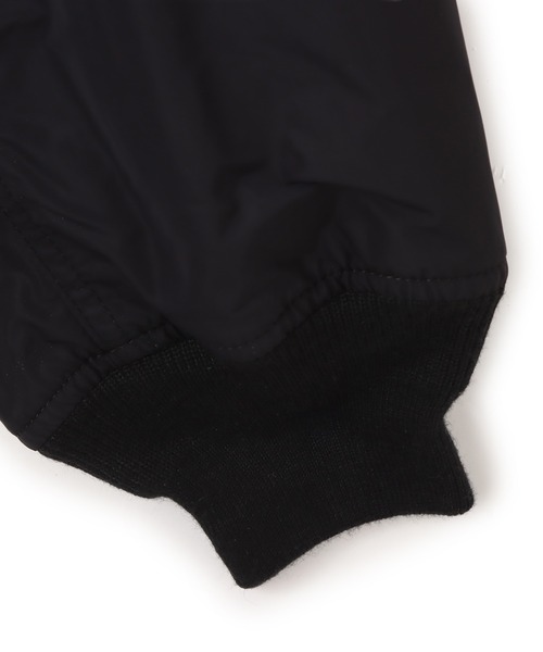 THE NORTH FACE(ザノースフェイス)の「THE NORTH FACE Insulation Bomber Jacket / ザ・ノース・フェイス インサレーション ボンバー ジャケット(MA-1・メンズ・ブラック/グレー・M/XL/S/L/XXL)」の9枚目の写真