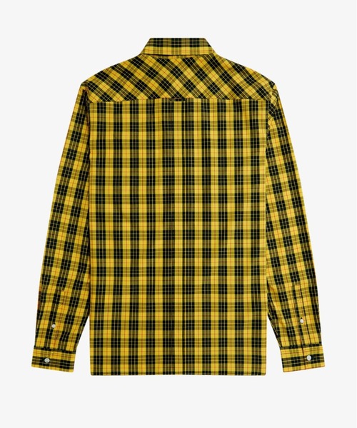FRED PERRY(フレッドペリー)の「Macleod Tartan Shirt/マクラウドタータンシャツ(シャツ/ブラウス・メンズ・イエロー・M/L/S)」の6枚目の写真