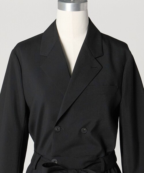 LOEFF（ロエフ）の「＜LOEFF＞W TORO ダブルブレスト ドレス（ワンピース・レディース・ブラック/ネイビー・0/1）」の7枚目の写真
