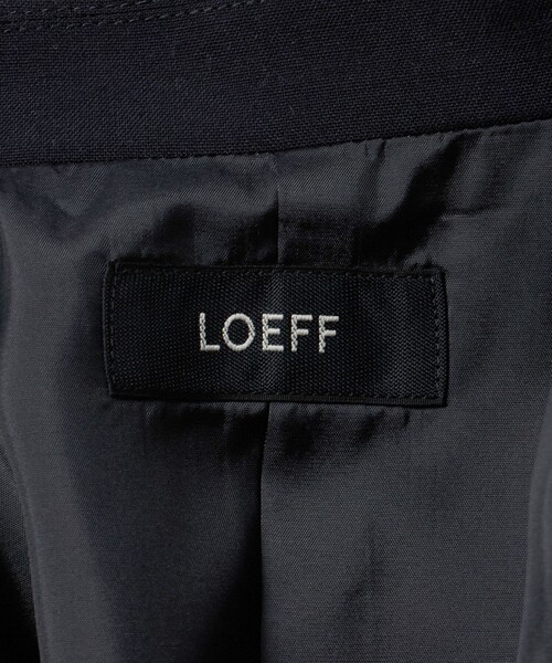 LOEFF（ロエフ）の「＜LOEFF＞W TORO ダブルブレスト ドレス（ワンピース・レディース・ブラック/ネイビー・0/1）」の9枚目の写真