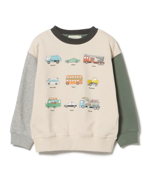 BEAMS mini（ビームスミニ）の「ワーキングカー スウェット 2025FW（90～130cm）（スウェット・キッズ・オレンジ系その他6/インディゴブルー/その他・90/100/110/120/130）」の18枚目の写真