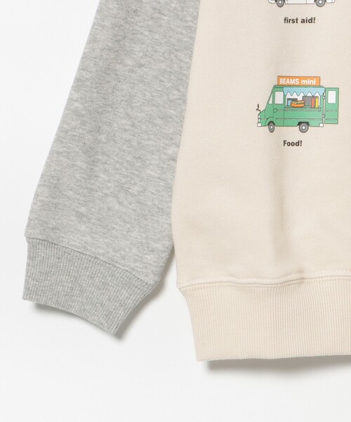 BEAMS mini（ビームスミニ）の「ワーキングカー スウェット 2025FW（90～130cm）（スウェット・キッズ・オレンジ系その他6/インディゴブルー/その他・90/100/110/120/130）」の20枚目の写真