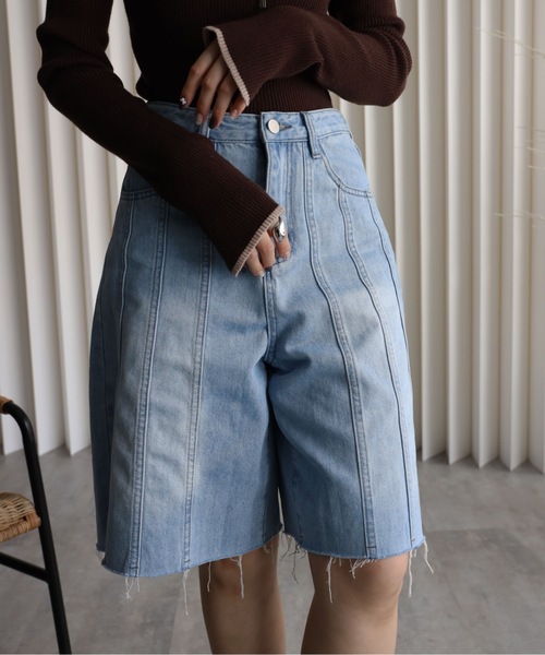 model：164cm. 着用サイズ：Sサイズ