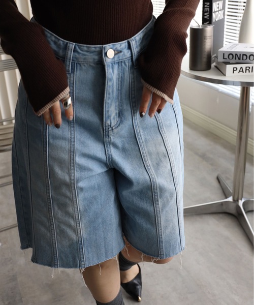 model：164cm. 着用サイズ：Sサイズ