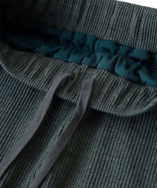 ELENCARE DUE（エレンカーレデュエ）の「・ELENCARE DUE リブナロースカート（スカート・レディース・ブラック/ボルドー/グリーン/ダークグレー/ネイビー・FREE）」の14枚目の写真