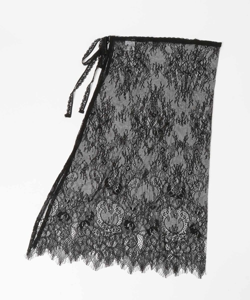 LOWRYS FARM（ローリーズファーム）の「レースラップベルト  578586（ベルト・レディース・ブラック/ホワイト・FREE）」の9枚目の写真