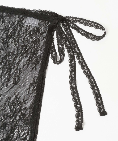 LOWRYS FARM（ローリーズファーム）の「レースラップベルト  578586（ベルト・レディース・ブラック/ホワイト・FREE）」の8枚目の写真