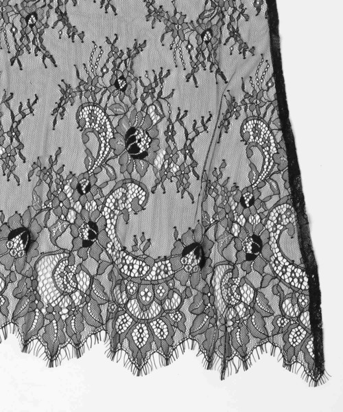 LOWRYS FARM（ローリーズファーム）の「レースラップベルト  578586（ベルト・レディース・ブラック/ホワイト・FREE）」の4枚目の写真