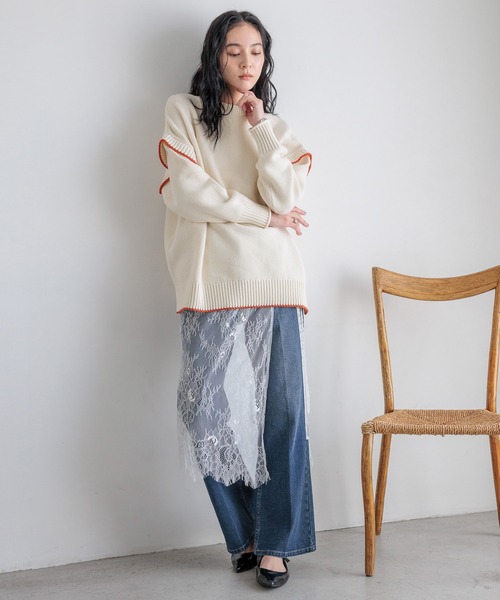 LOWRYS FARM（ローリーズファーム）の「レースラップベルト  578586（ベルト・レディース・ブラック/ホワイト・FREE）」の21枚目の写真