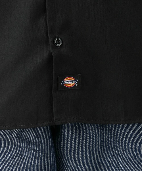 Dickies(ディッキーズ)の「Dickies/ディッキーズ ワークシャツ /長袖シャツ "574"(シャツ/ブラウス・メンズ・ネイビー/ダークブラウン/チャコールグレー/ブラック/サンドベージュ・MEDIUM/LARGE/SMALL/X-LARGE/3L)」の10枚目の写真