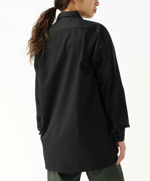 Dickies(ディッキーズ)の「Dickies/ディッキーズ ワークシャツ /長袖シャツ "574"(シャツ/ブラウス・メンズ・ネイビー/ダークブラウン/チャコールグレー/ブラック/サンドベージュ・MEDIUM/LARGE/SMALL/X-LARGE/3L)」の13枚目の写真