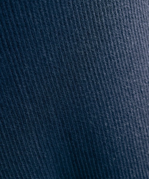 SMILE LAND(スマイルランド)の「<大きいサイズ>【らめちゃんコラボ】リブニットタイトスカート JERRY SELECT(スカート・レディース・ネイビー系/アイボリー・3L/L/LL/4L/5L)」の9枚目の写真