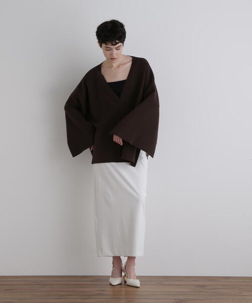 ◇オーバーサイズニットケーププルオーバー（ニット/セーター）｜LE