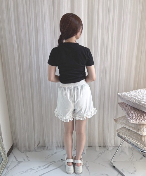 frunco（フランコ）の「【ZOZO限定】フリルショートパンツ（その他パンツ・レディース・ホワイト/ブラック/ピンク/ブルー・MEDIUM）」の19枚目の写真