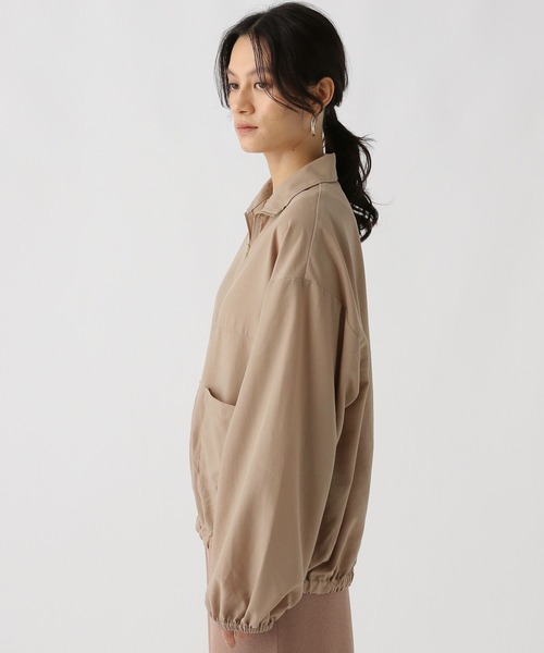 Elura（エルーラ）の「アイロンいらずドライブルゾン/590117（ブルゾン・レディース・ブラック/ベージュ・FREE）」の12枚目の写真