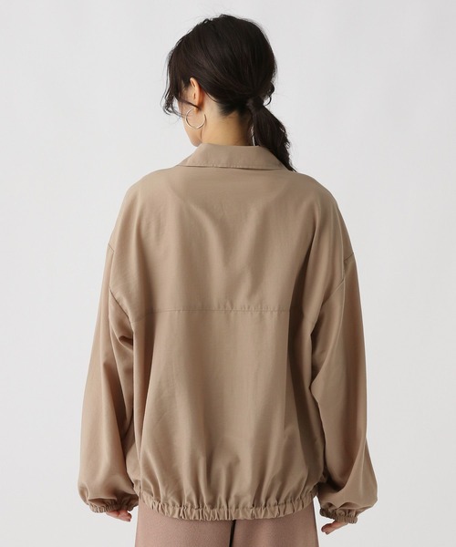 Elura（エルーラ）の「アイロンいらずドライブルゾン/590117（ブルゾン・レディース・ブラック/ベージュ・FREE）」の11枚目の写真