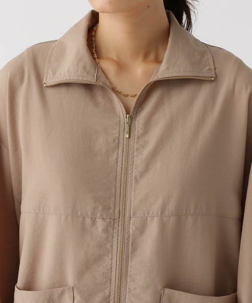 Elura（エルーラ）の「アイロンいらずドライブルゾン/590117（ブルゾン・レディース・ブラック/ベージュ・FREE）」の10枚目の写真