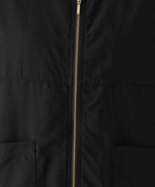 Elura（エルーラ）の「アイロンいらずドライブルゾン/590117（ブルゾン・レディース・ブラック/ベージュ・FREE）」の4枚目の写真