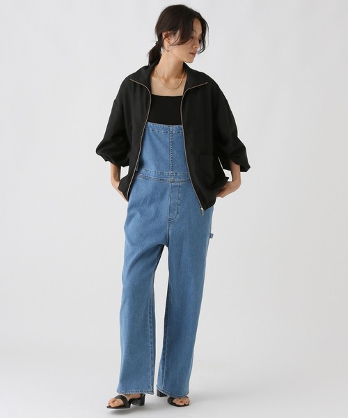 Elura（エルーラ）の「アイロンいらずドライブルゾン/590117（ブルゾン・レディース・ブラック/ベージュ・FREE）」の21枚目の写真