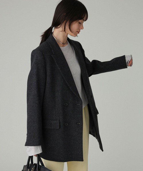BABYLONE（バビロン）の「ECOウールツイルダブルジャケット