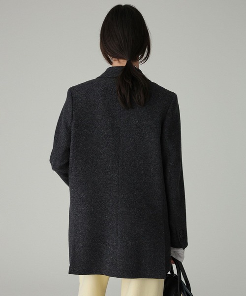 BABYLONE ECOウールツイルダブルジャケット セール】ECOウールツイルダブルジャケット（テーラードジャケット