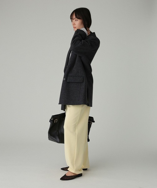 セール】ECOウールツイルダブルジャケット（テーラードジャケット