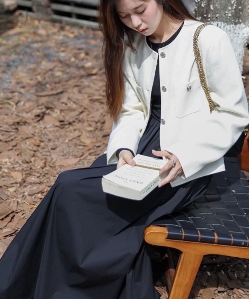 SHEPP(シープ)の「ショルダースリットドッキングワンピース(ワンピース・レディース・ブラック・S/M)」の21枚目の写真