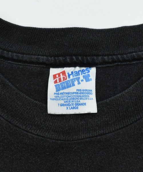 HANES（ヘインズ）の「【USED】90’s Hanes “ERIC QUINCY TATE” バンド Tシャツ（Tシャツ/カットソー・メンズ・ブラック・X-LARGE）」の5枚目の写真