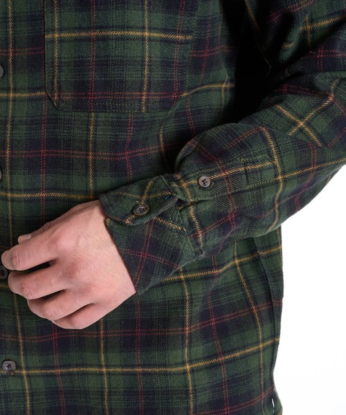 BILLABONG(ビラボン)の「BILLABONG メンズ 24A053500-OFFSHORE FLANNEL 長袖シャツ 【2025年秋冬モデル】/ビラボンチェック柄ネルシャツ(シャツ/ブラウス・メンズ・ブラック/ブルー系その他・MEDIUM/LARGE/X-LARGE)」の6枚目の写真